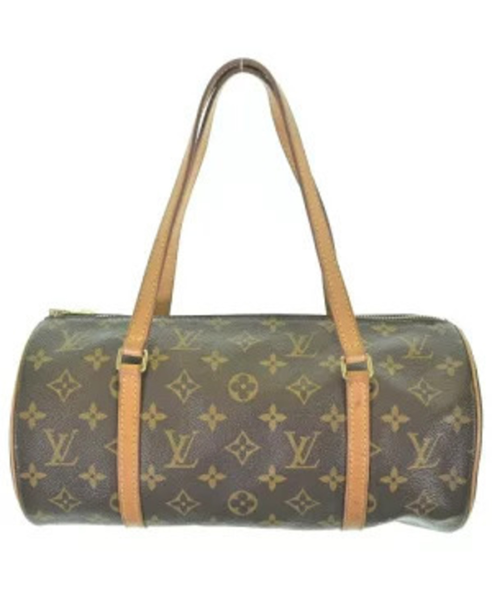 Louis Vuitton Handbag Brown Beige Cream All over